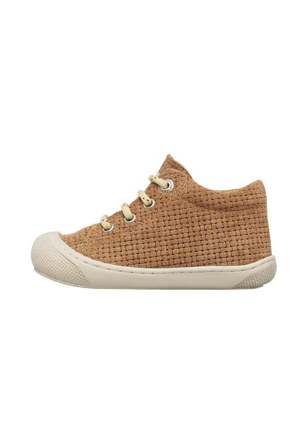 Кроссовки cocoon без шнурков Naturino, Braun/Beige