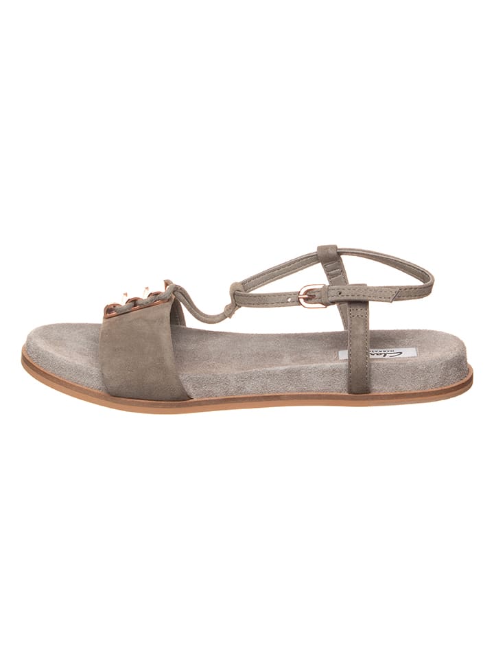 Классические босоножки Clarks Leder-Sandalen Agean Cool, серо-коричневый