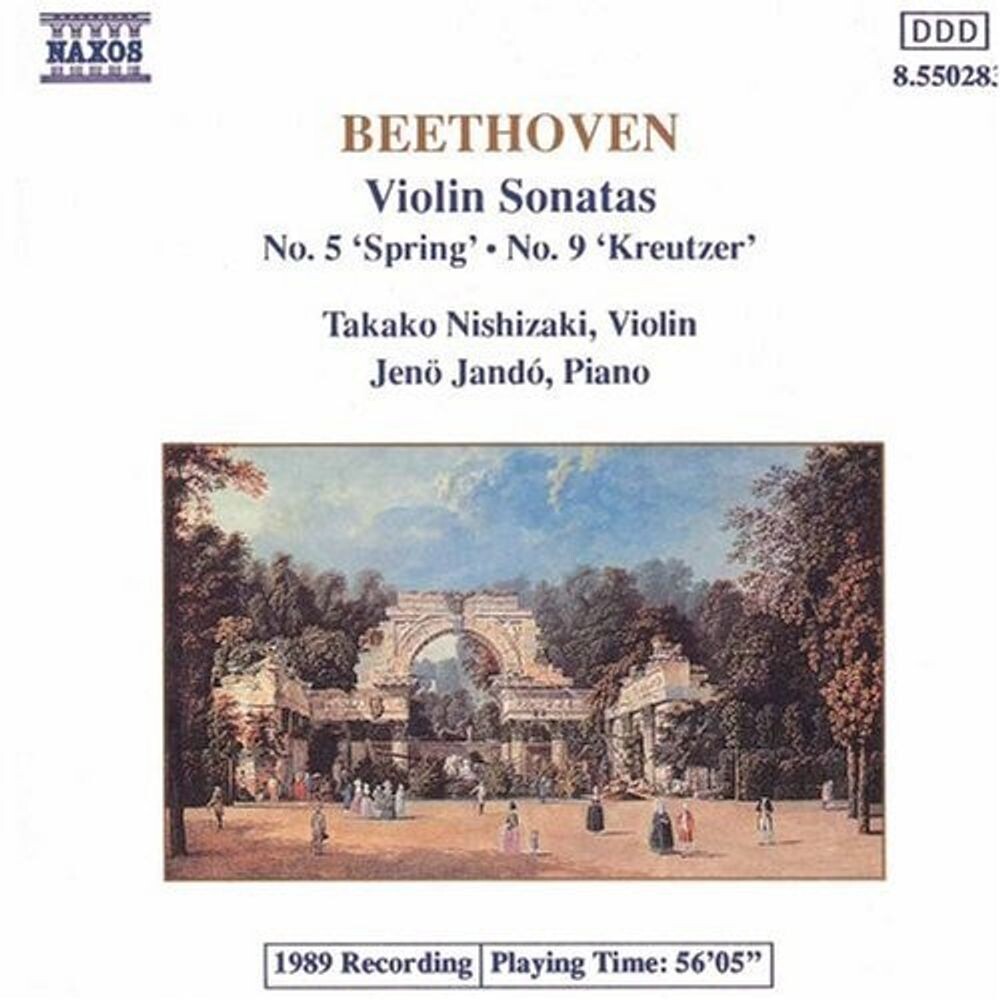 

Диск CD Violin Sonatas No. 5 'Spring' - No. 9 'Kreutzer' - Ludwig van Beethoven