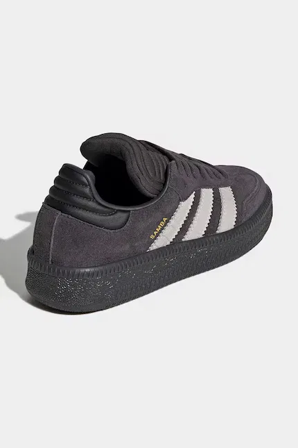 Кроссовки детские Samba XLG Adidas Originals, коричневый — фото 3