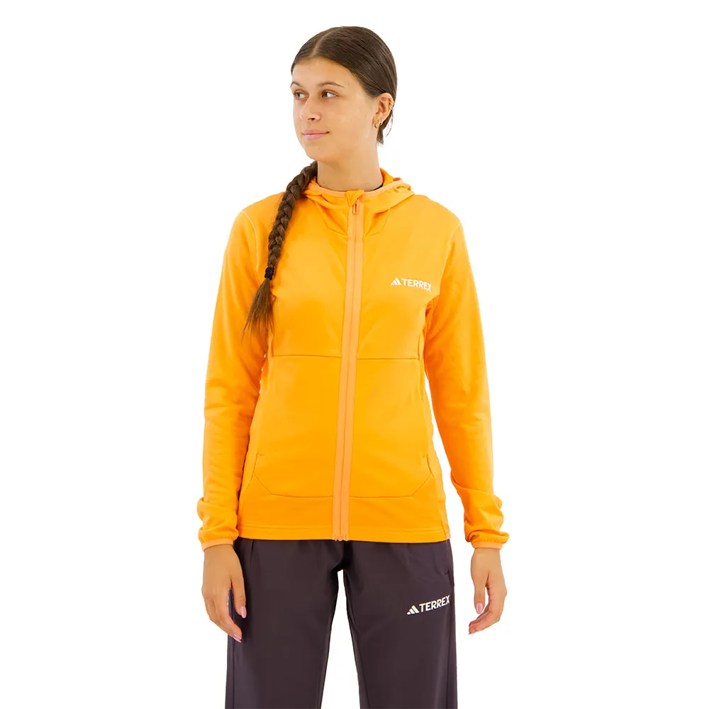 

Флис adidas Xpr Lt J full zip, оранжевый