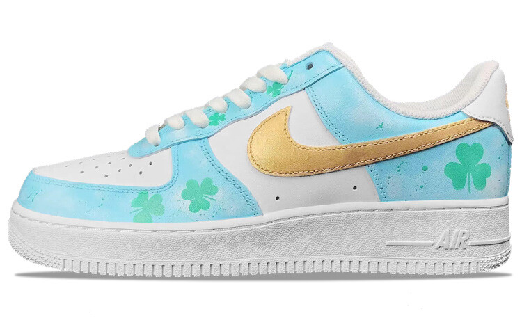 

Кроссовки для скейтбординга Air Force 1 женские с низким верхом, синие/зеленые Nike, Зеленый, Кроссовки для скейтбординга Air Force 1 женские с низким верхом, синие/зеленые Nike