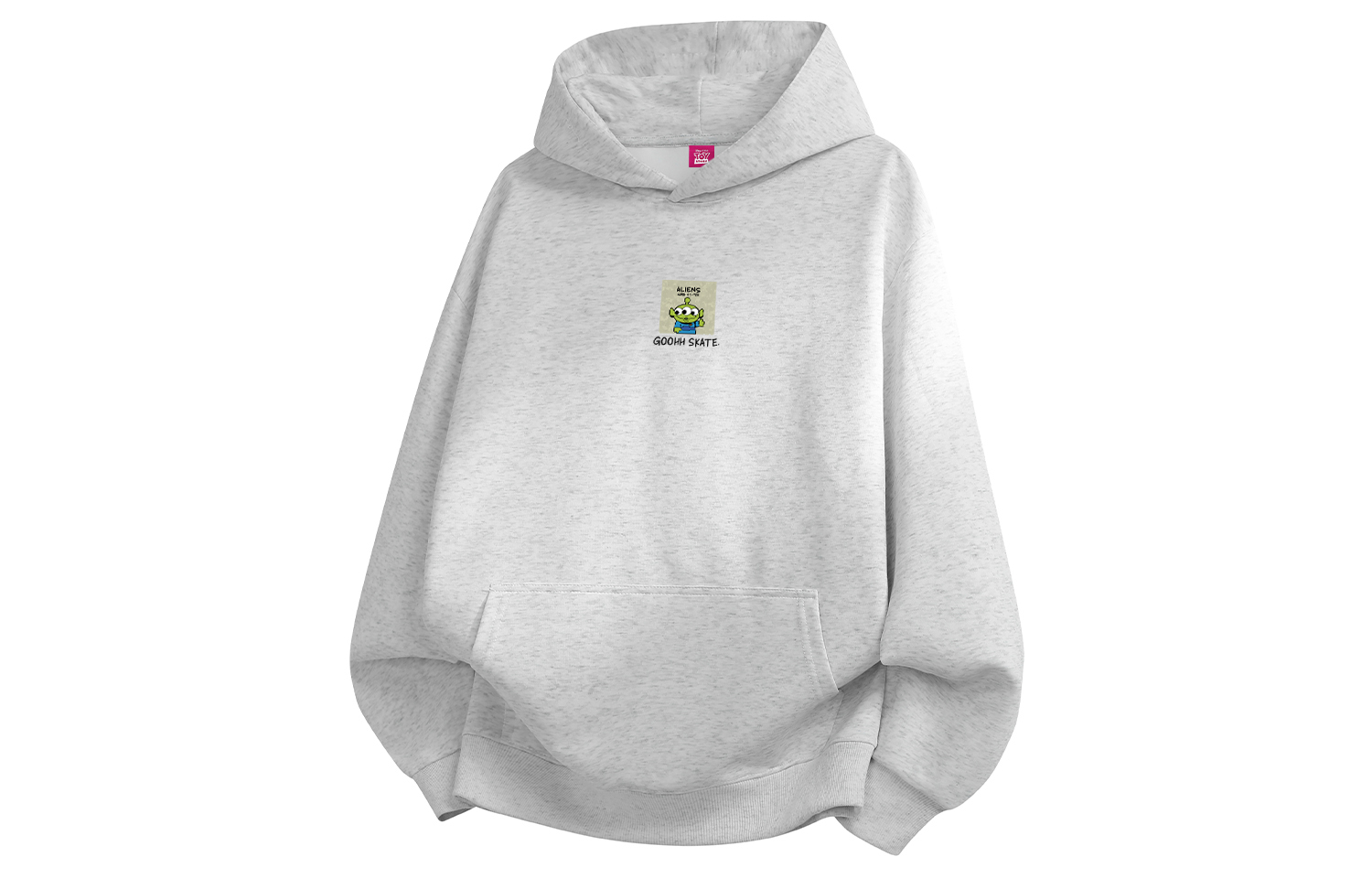 

ТТолстовки Unisex с капюшоном, утепленные, Heavyweight Disney, 花灰色【加绒加厚】