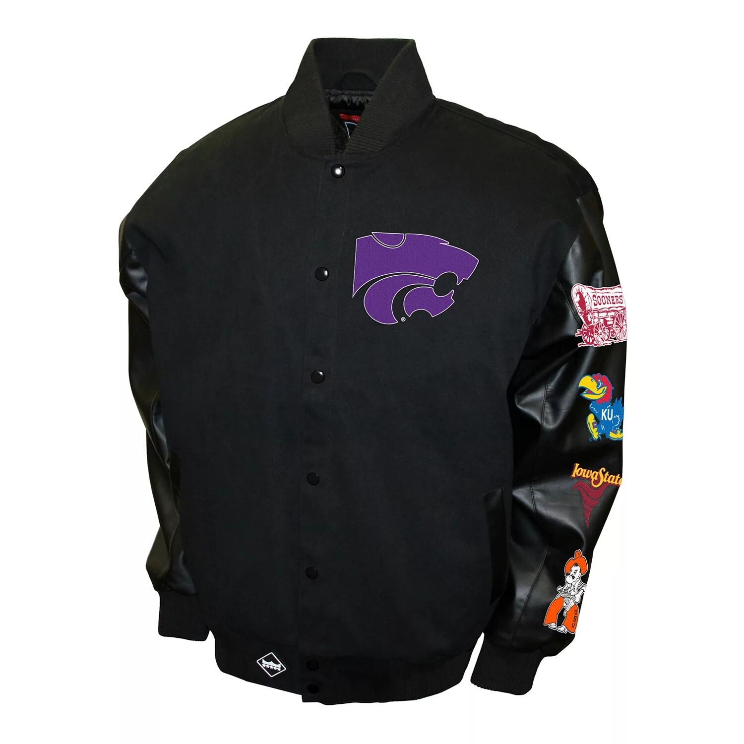 

Мужская памятная куртка Kansas State Wildcats Big 8
