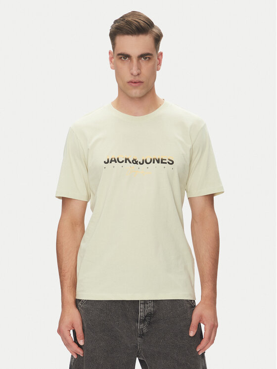 

Футболка обычного кроя Canggu 12281809 Jack&Jones, зеленый