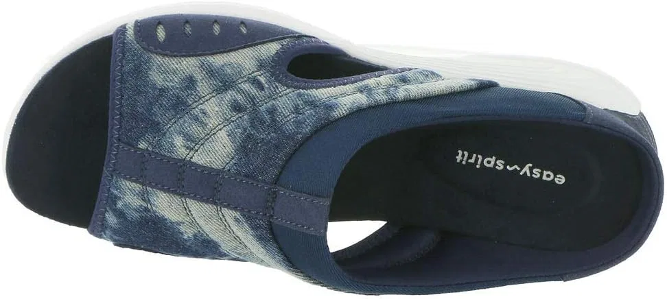 Кроссовки-мюли Easy Spirit для женщин, Denim Tie Dye — фото 2