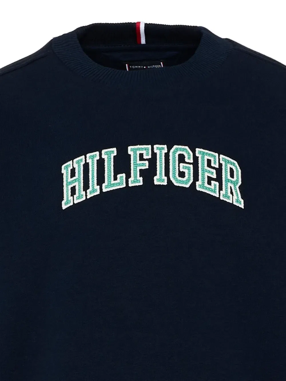 Толстовка с нашивкой-логотипом Tommy Hilfiger Junior, синий — фото 3