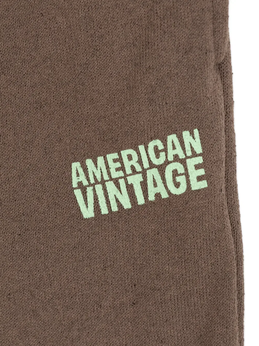 Спортивные штаны Evona на завязках American Vintage Kids, коричневый — фото 3