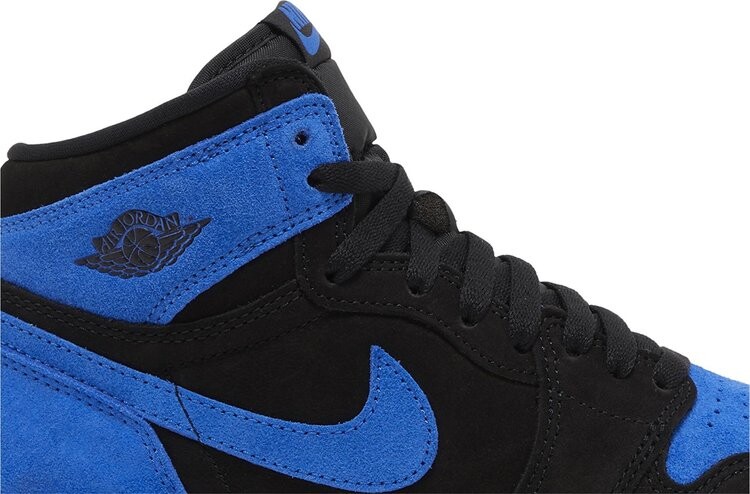 Кроссовки Air Jordan 1 Retro High OG GS 'Royal Reimagined', синий — фото 2