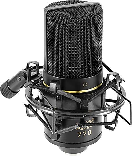 

Конденсаторный микрофон MXL 770 Small Diaphragm Condenser Mic