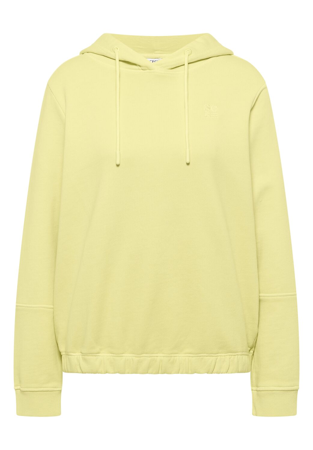

CECIL Толстовка в пастельно-желтом цвете