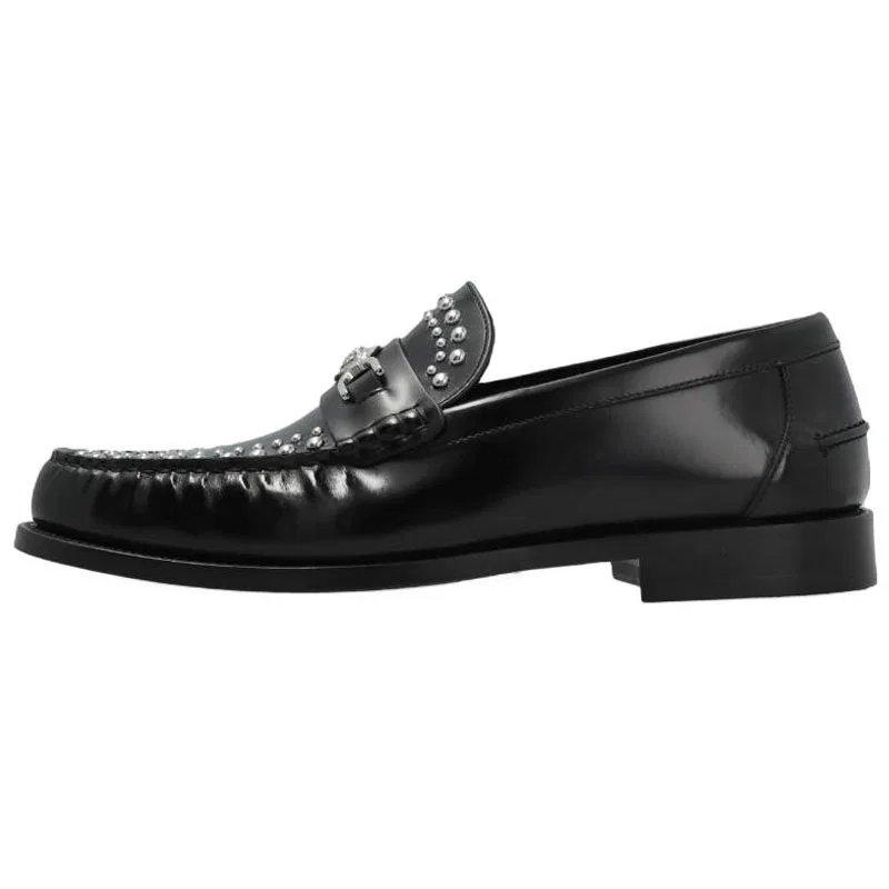 Casual туфли из лаковой кожи VERSACE оригинальная коробка черный