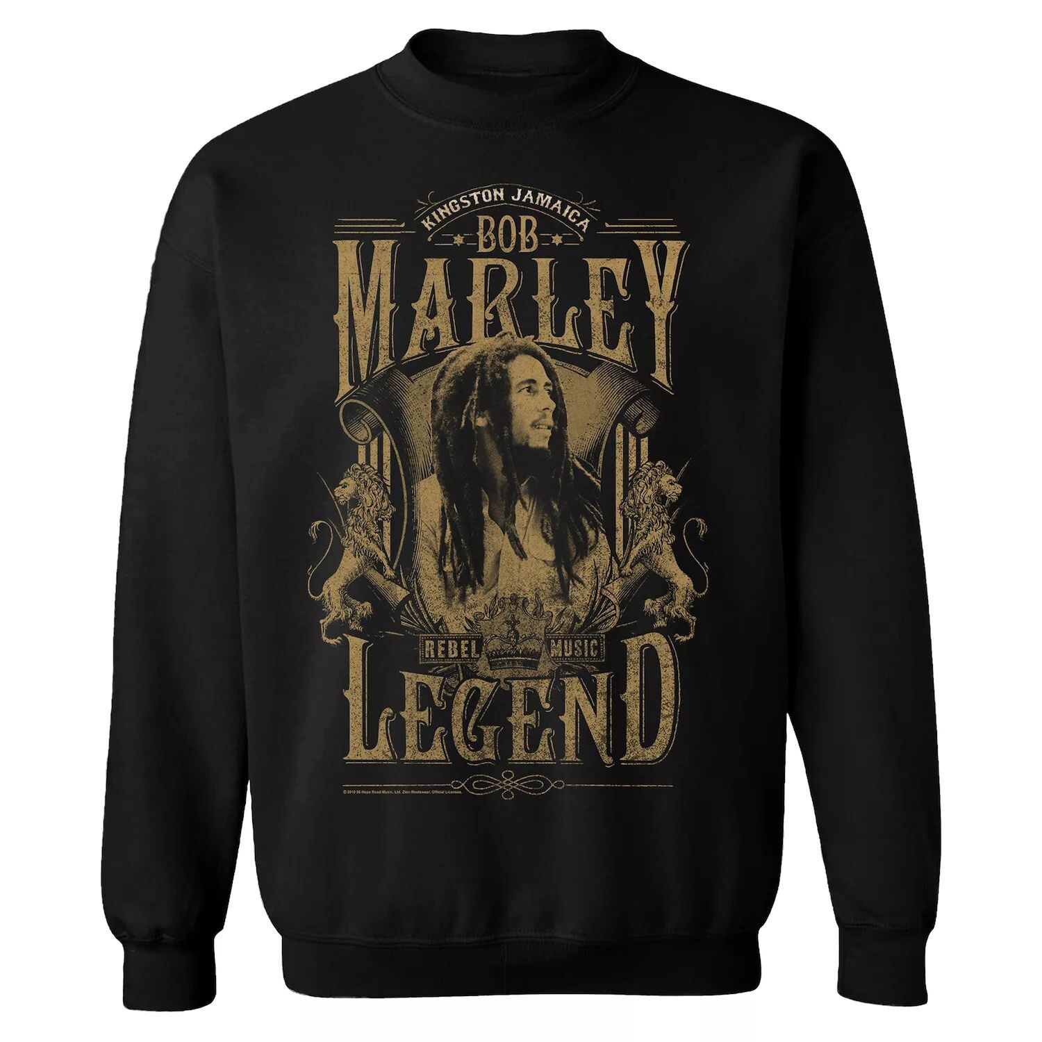 

Мужской свитшот Bob Marley Rebel Legend Licensed Character