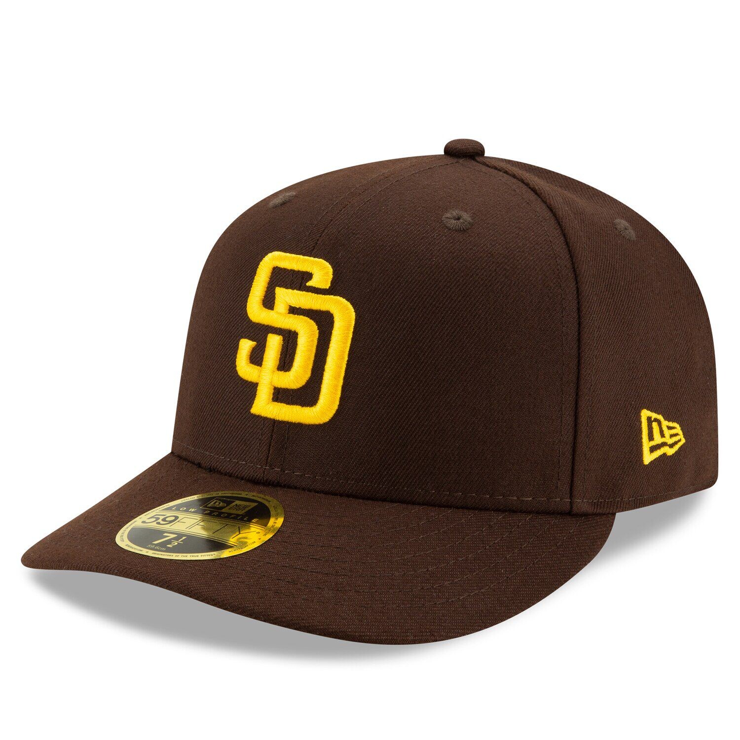 

Мужская шляпа New Era Brown San Diego Padres Authentic Collection для поля с низким профилем 59FIFTY