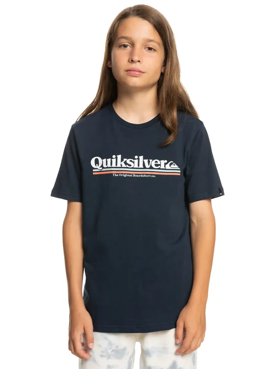 

Футболка Quiksilver "Между строк", синий