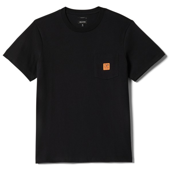 

Футболка Global hw s/s boxy pkt tee - t-shirt Brixton, черный