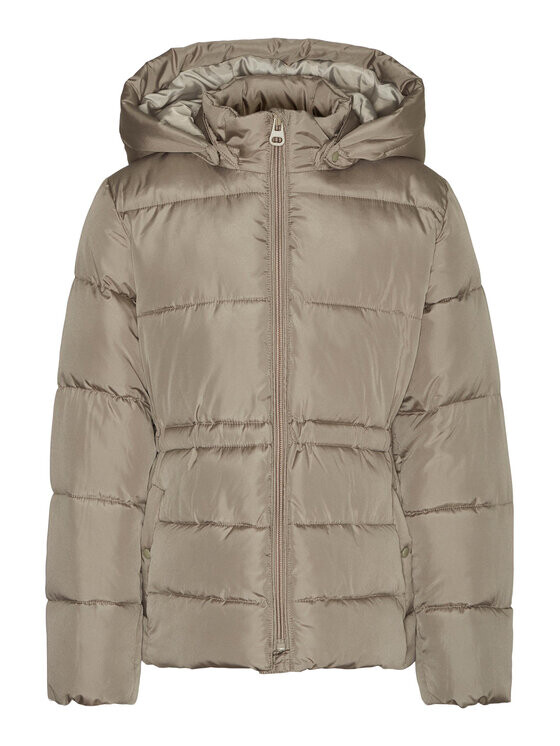 

Пуховик стандартного кроя Vero Moda Girl, бежевый