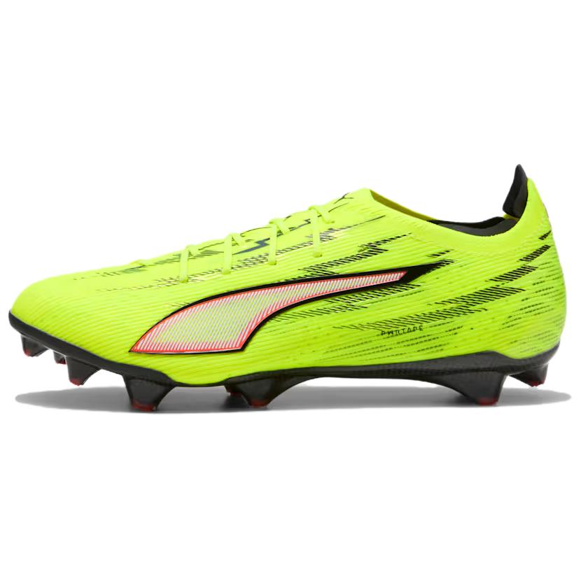 

Футбольные бутсы ULTRA 6 FG для твердого грунта с поддержкой отскока, унисекс, салатовый цвет Puma, lime зеленый/черный