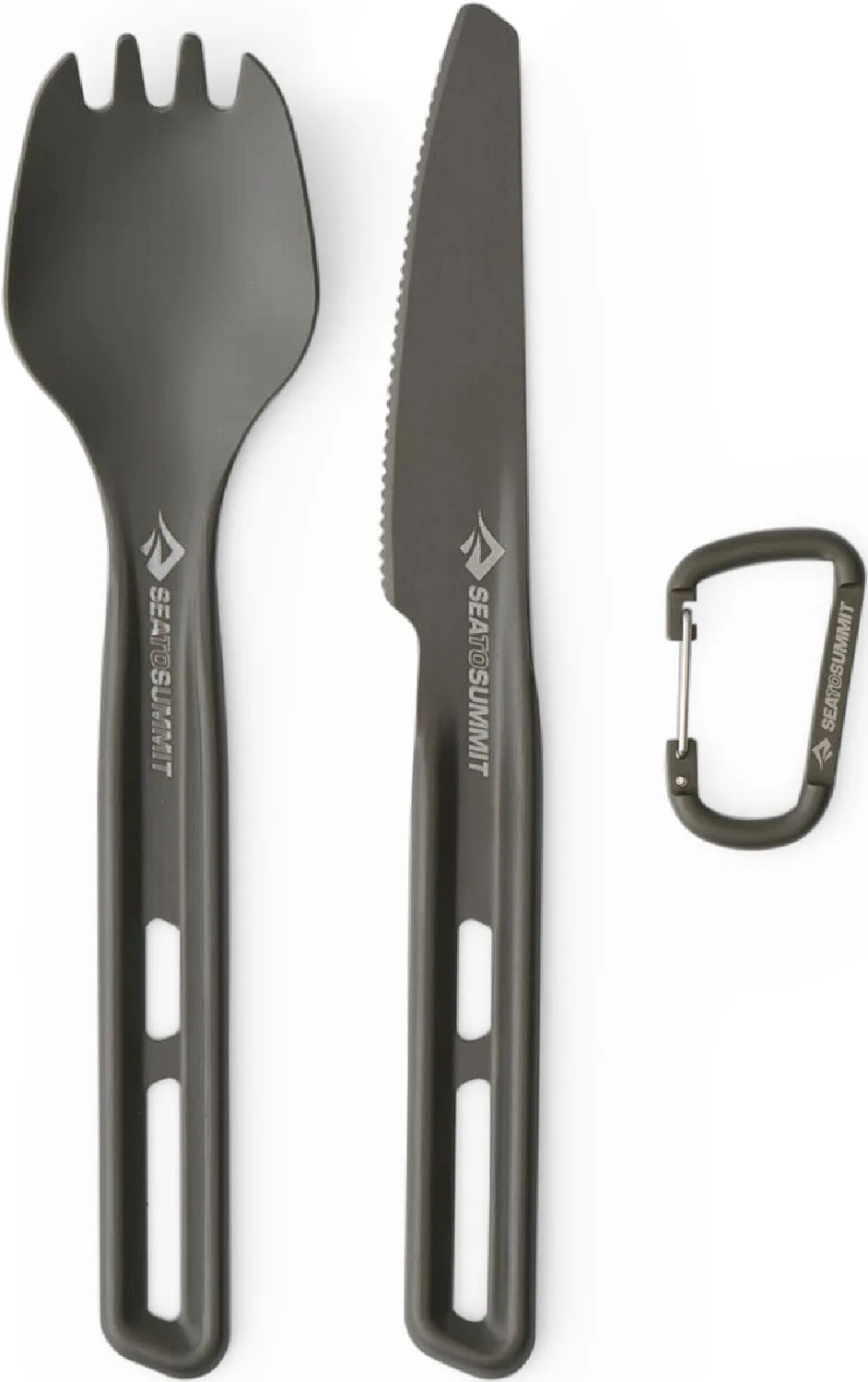 

Набор столовых приборов Frontier Ultralight из 2-х предметов Sea to Summit, Hard Anodised Grey