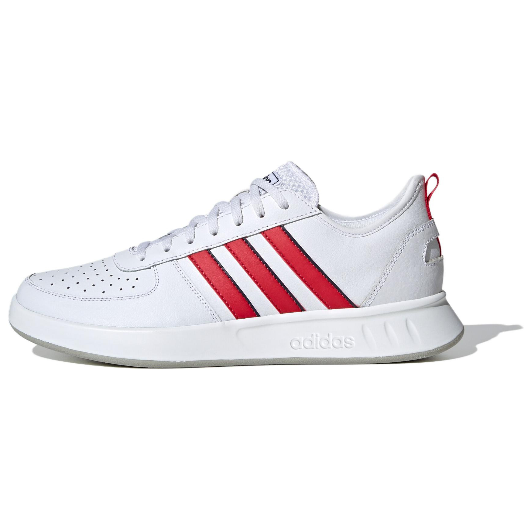 

Adidas Теннисные кроссовки Court80s с противоскользящим покрытием, износостойкие, низкие, мужские, белые