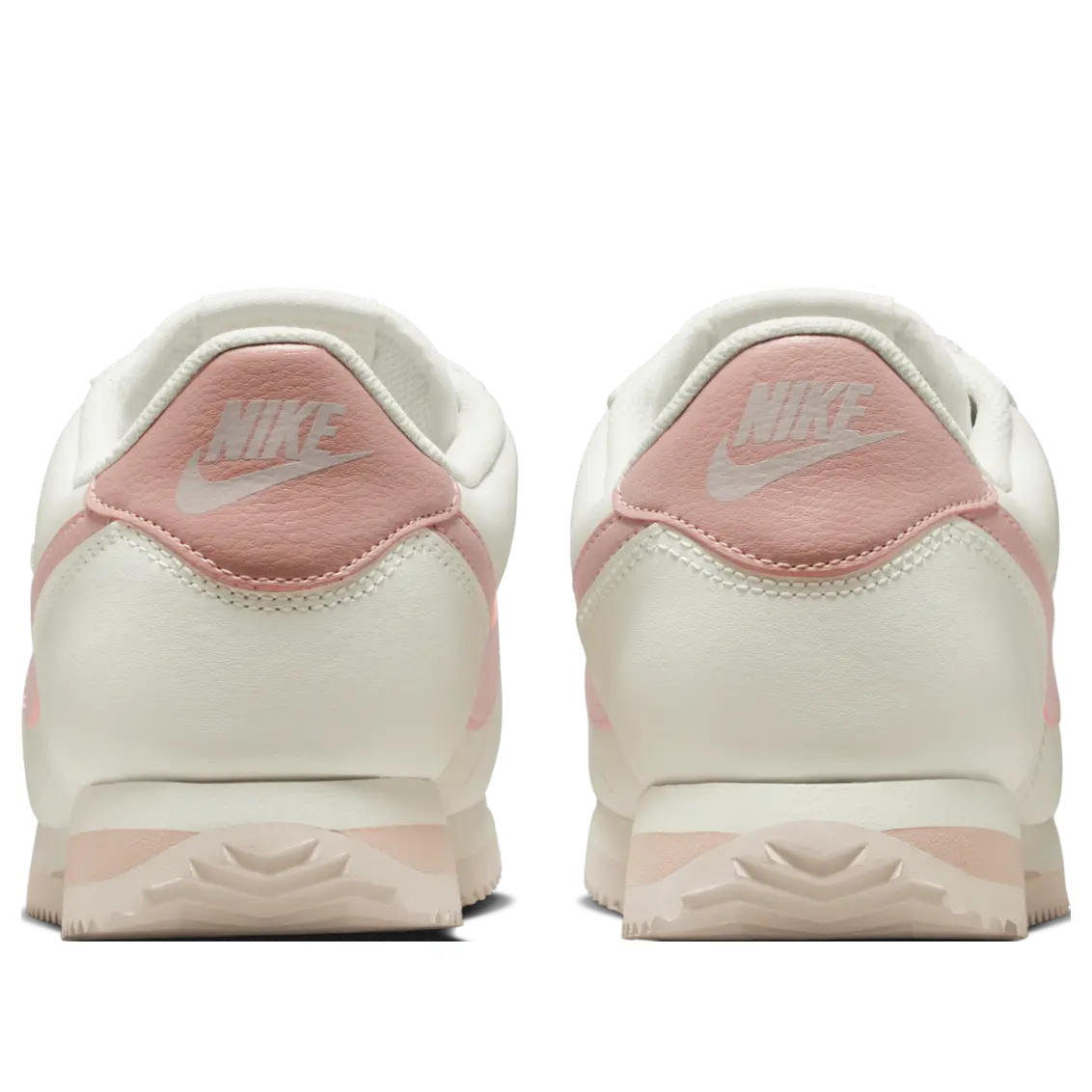 Кроссовки (WMNS) Nike Cortez Leather 'Sail Dark Pink' — фото 3