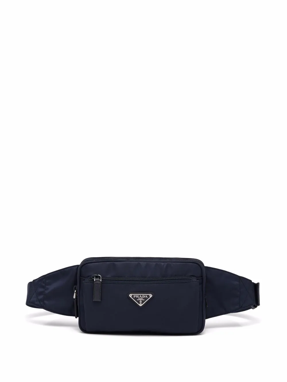 

Поясная сумка с логотипом Prada, синий