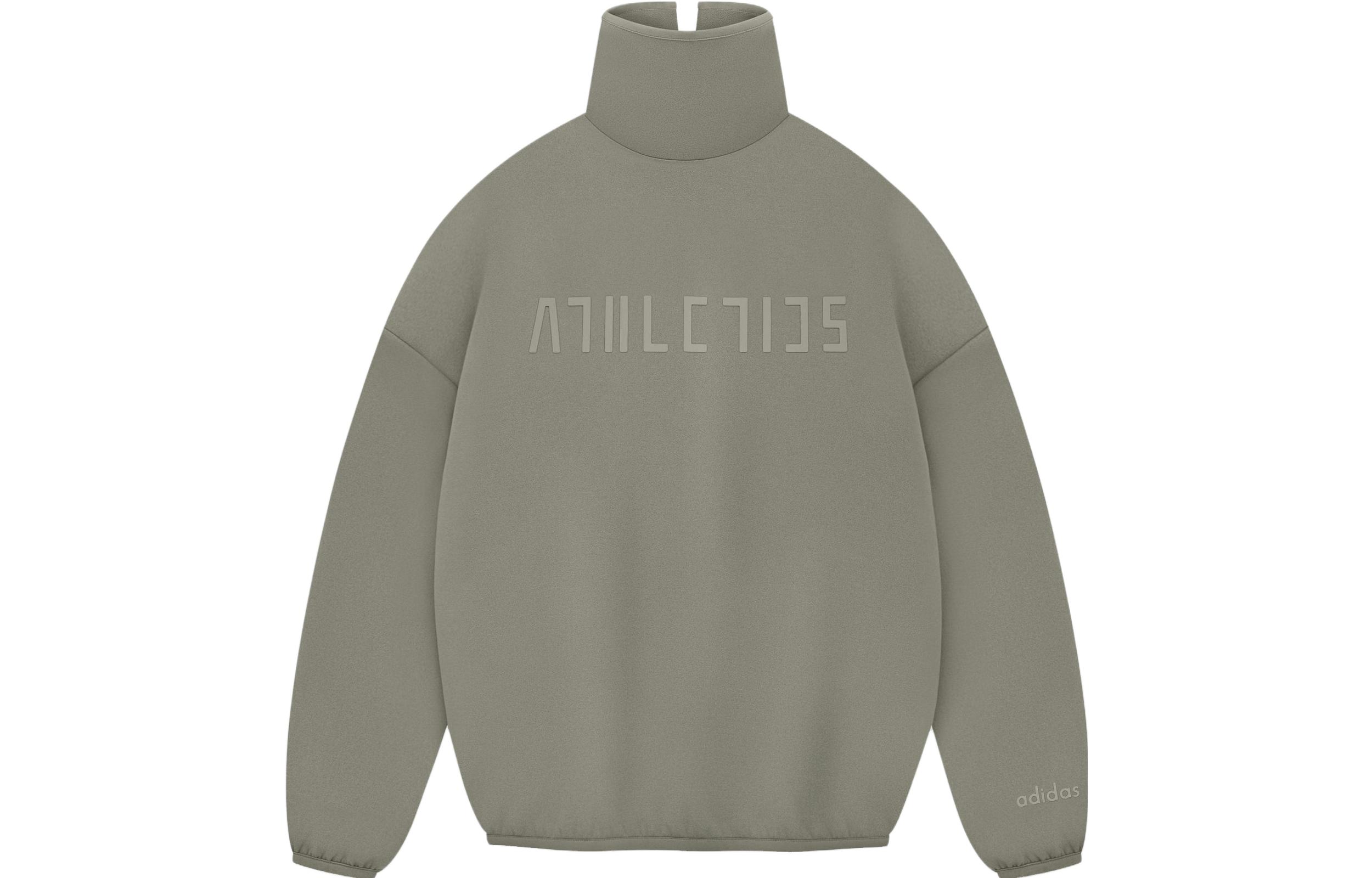 

Women's Suede Fleece Mock Neck Clay Fear Of God Athletics, Clay