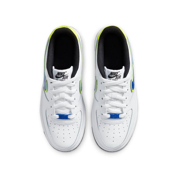 Кроссовки air force 1 '07 'volt racer blue' Nike, белый — фото 4