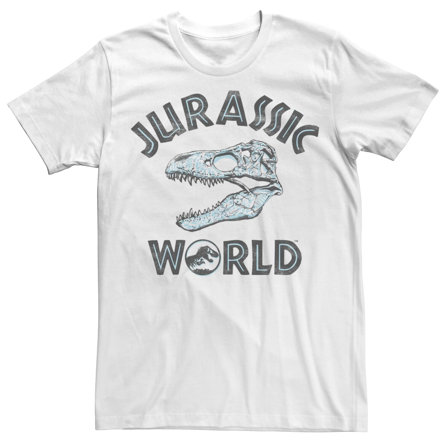 

Мужская футболка Jurassic World Two T-Rex с черепом Licensed Character