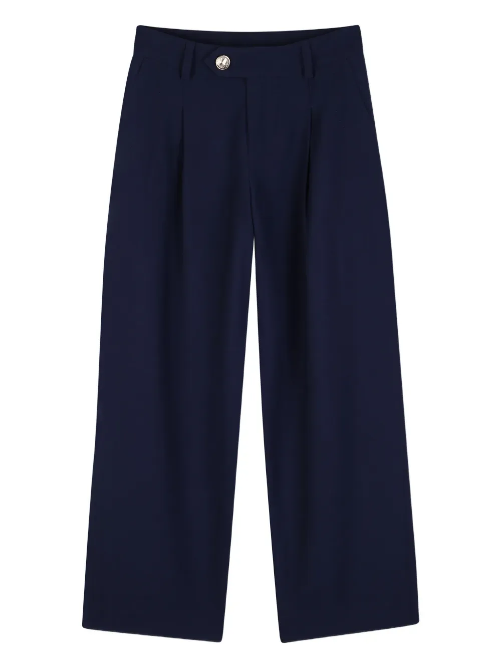 Плиссированные брюки Zadig & Voltaire Kids, синий