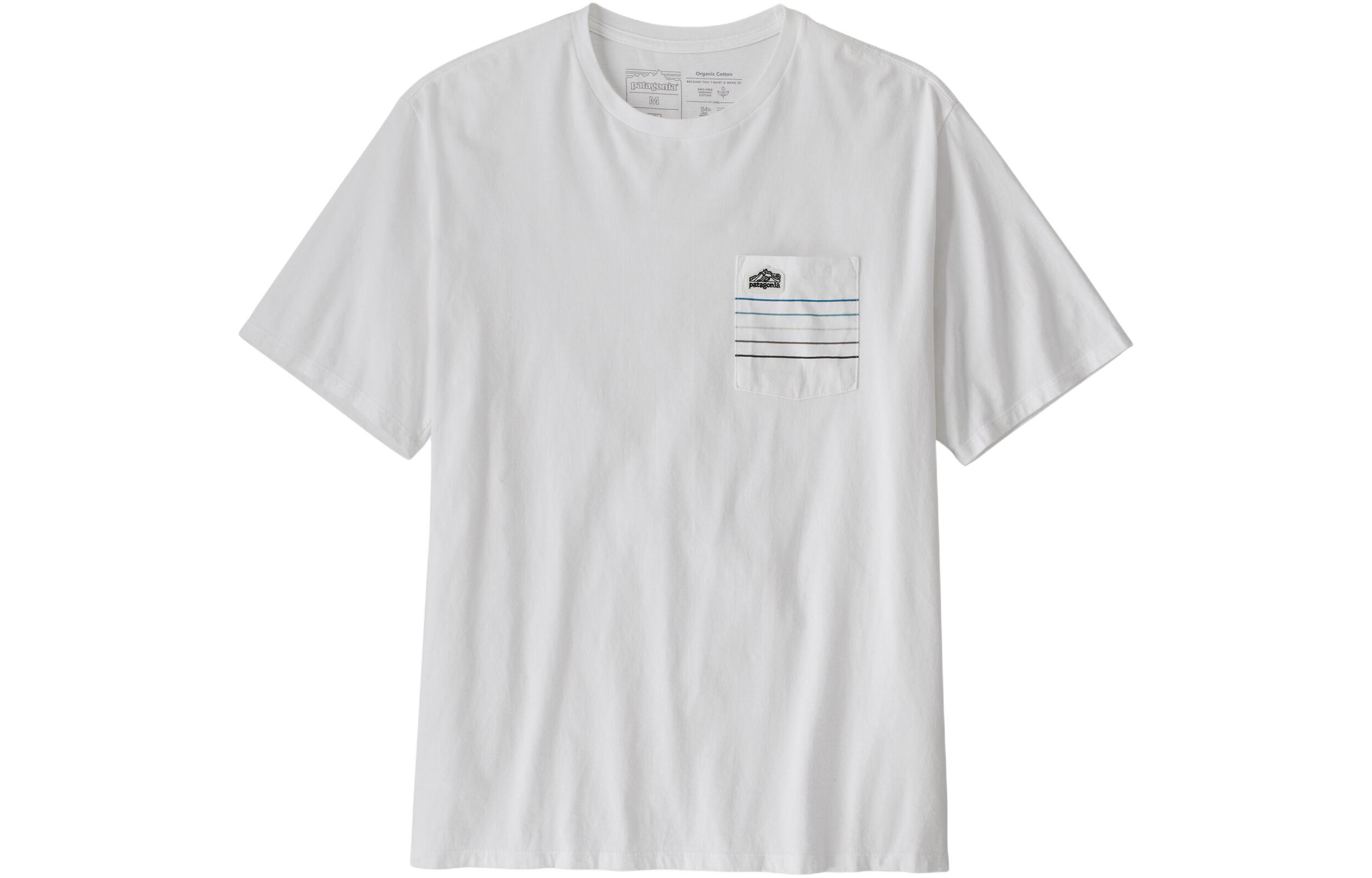 

Органические футболка унисекс Patagonia, белый