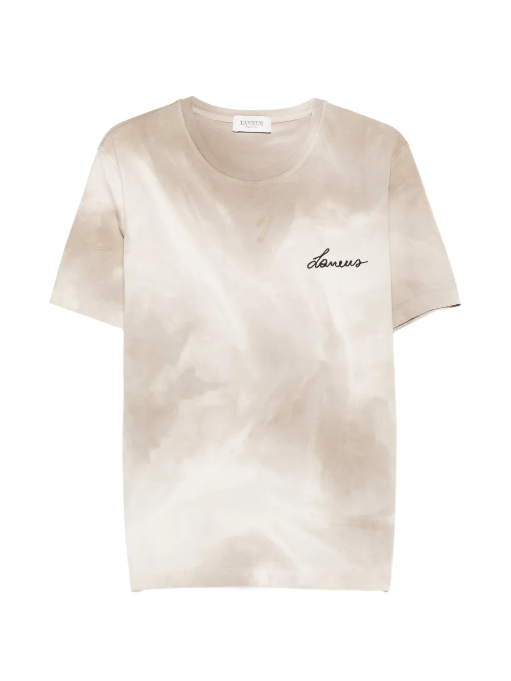 

Футболка в стиле тай-дай Laneus, бежевый