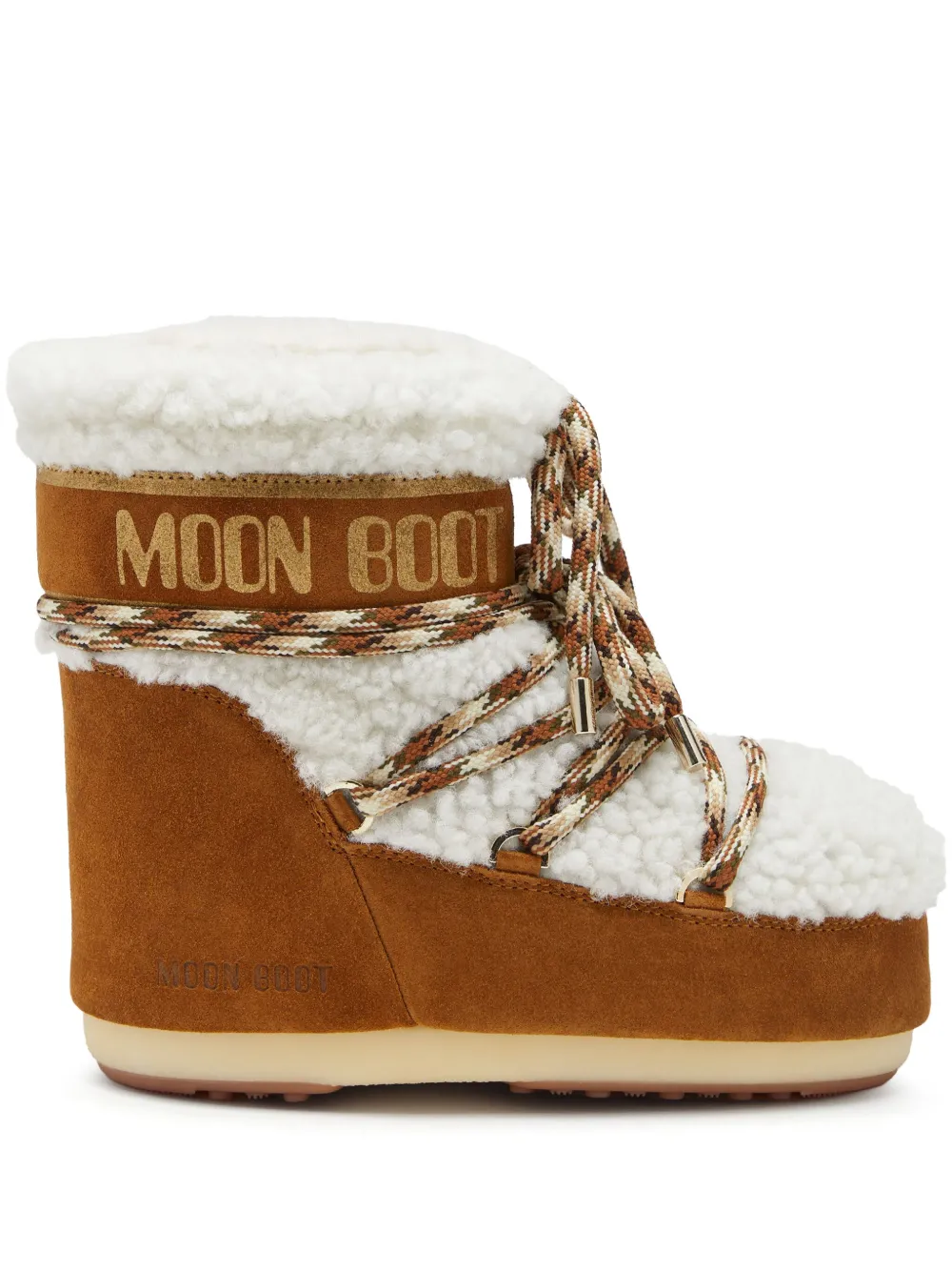 

Ботинки на шнуровке Moon Boot, коричневый