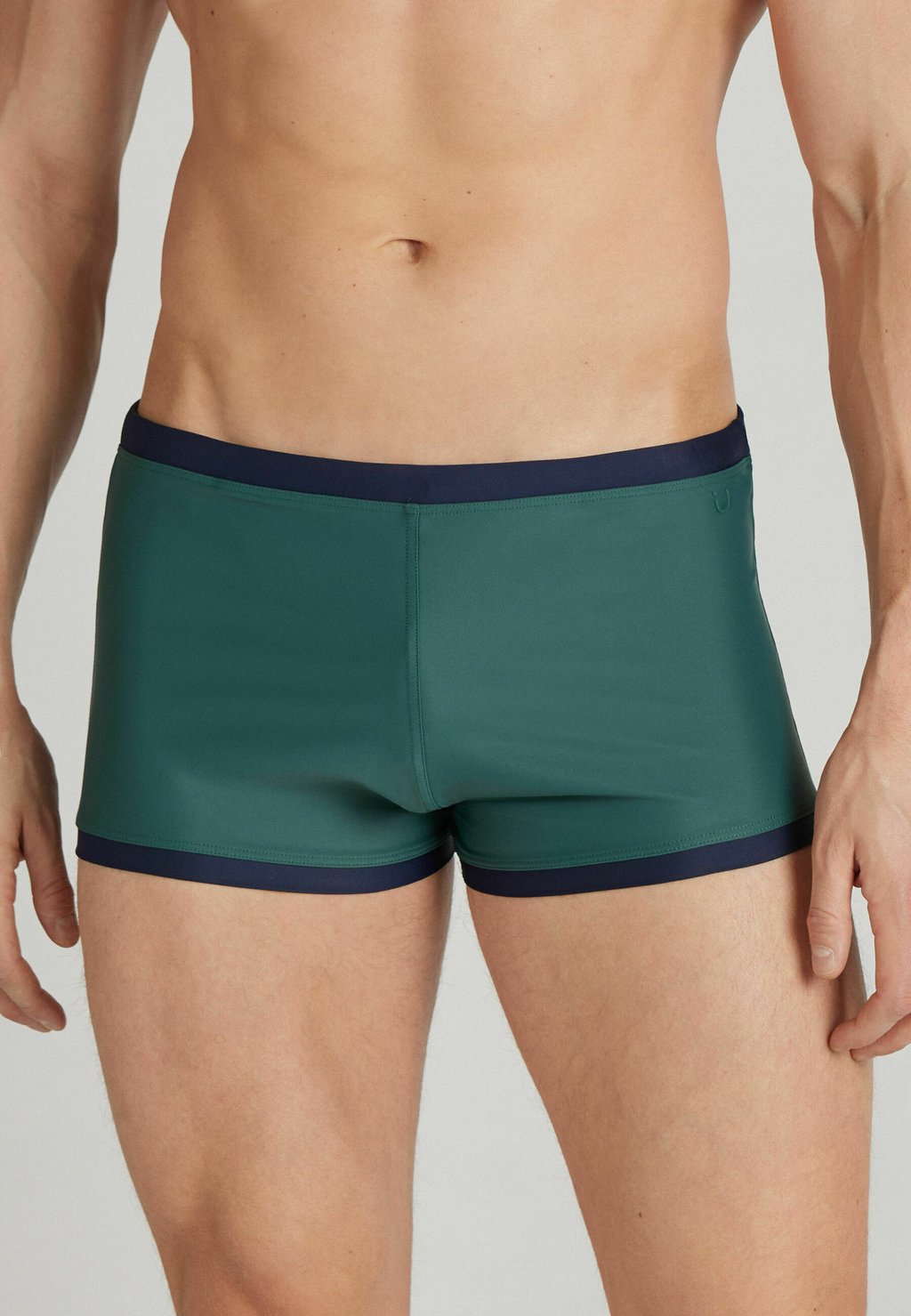 

Плавки SQUARE-CUT WITH CONTRASTING TRIM Intimissimi, темно-зеленый