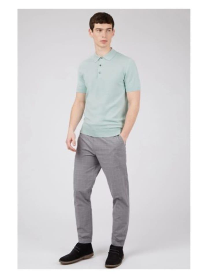 

Футболка поло Ben Sherman, зеленый