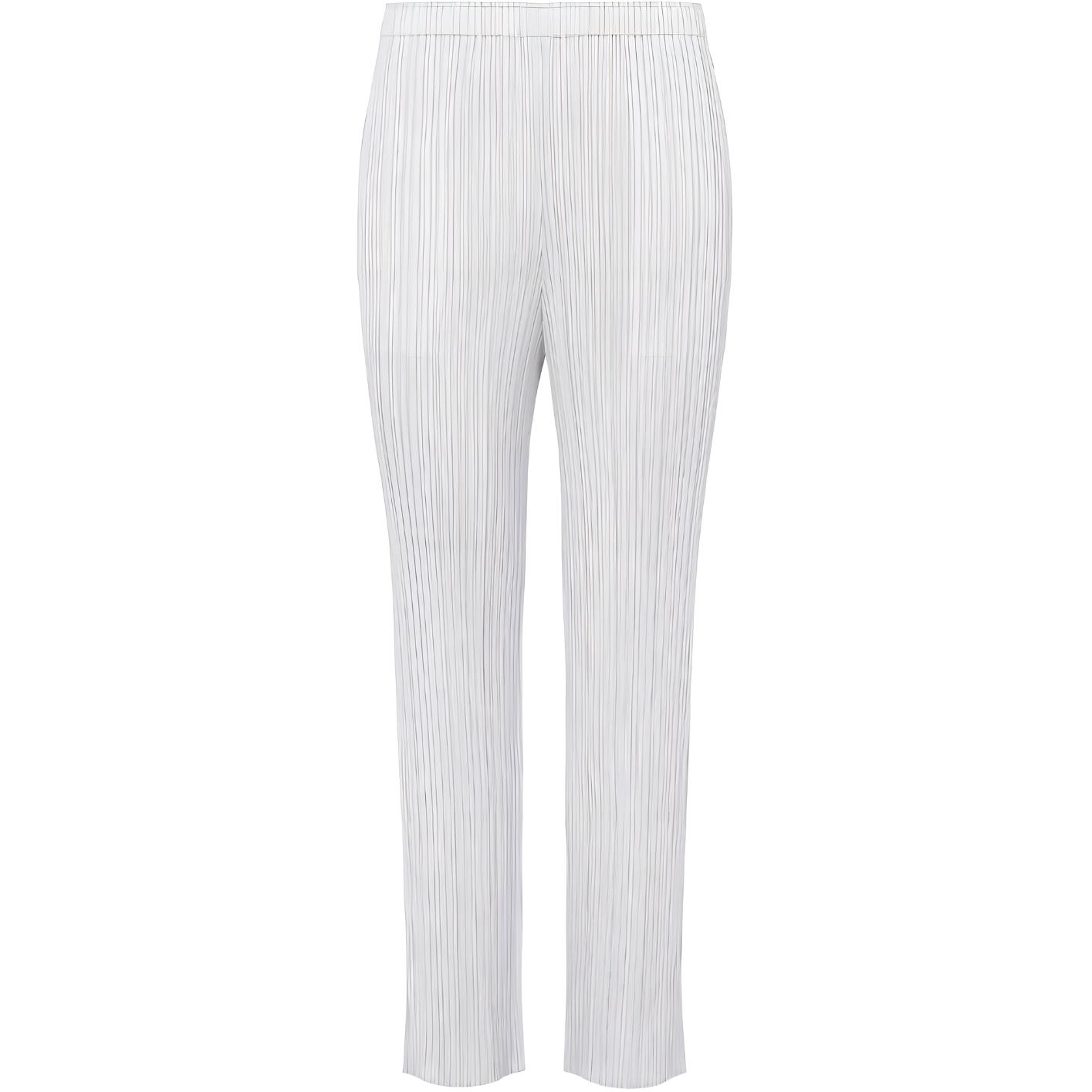 

Повседневные брюки унисекс светло-серые PLEATS PLEASE ISSEY MIYAKE