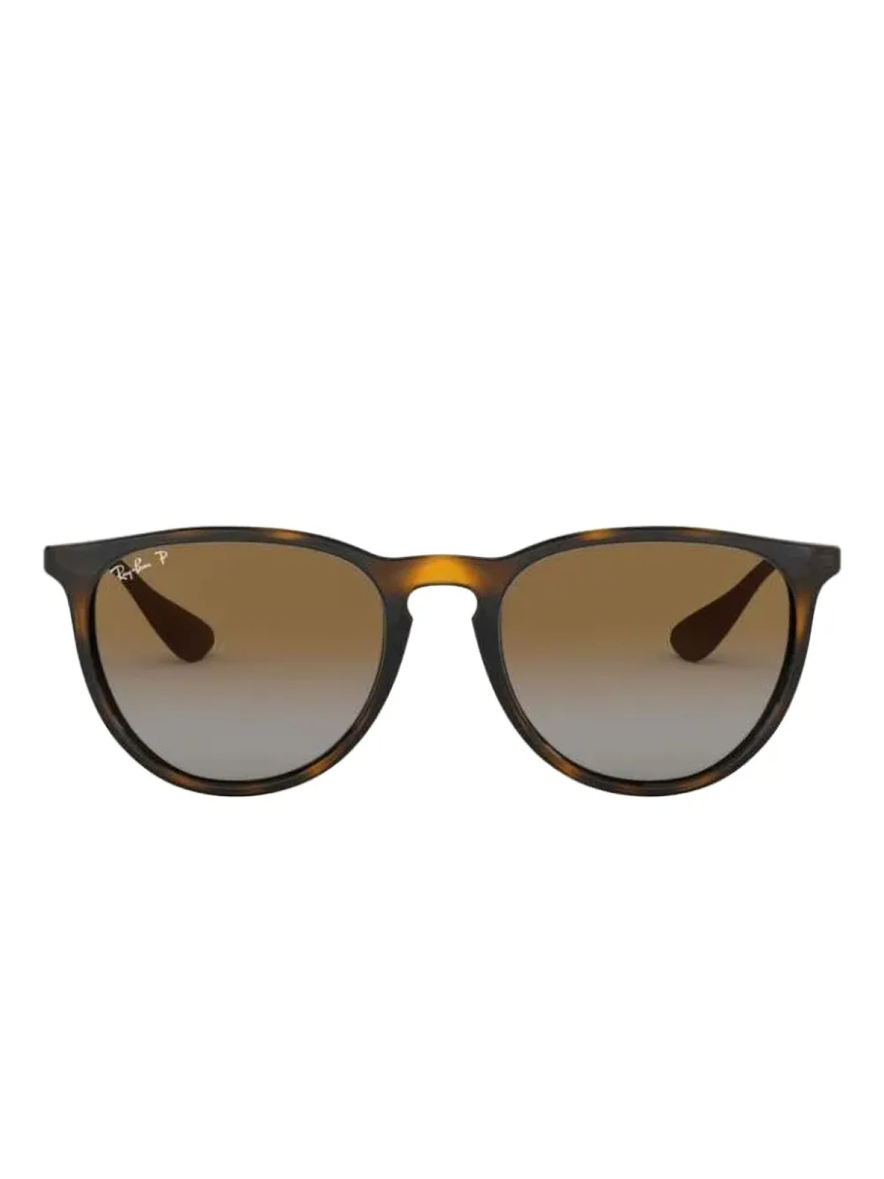 

Солнцезащитные очки Ray-Ban Erika RB4171 710/T5 в круглой оправе, коричневый