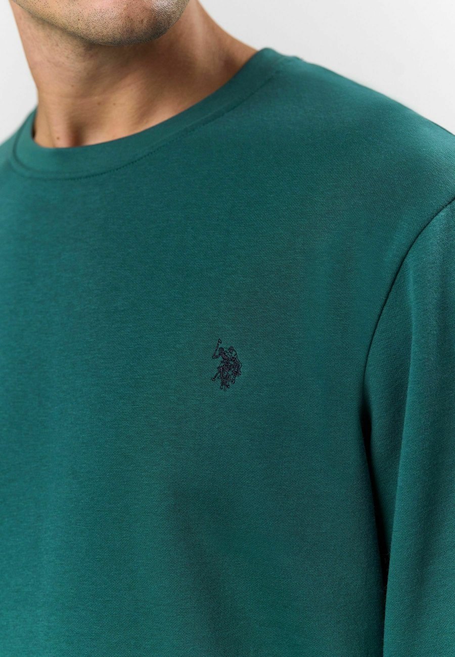 Толстовка U.S. Polo Assn. TAIS, Mediterranea/Teal — фото 4
