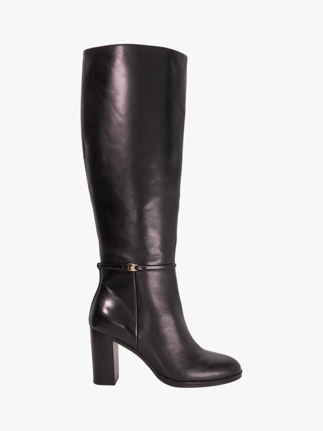 Ботинки Strap Block High Leg из кожи Starlling Dune London
