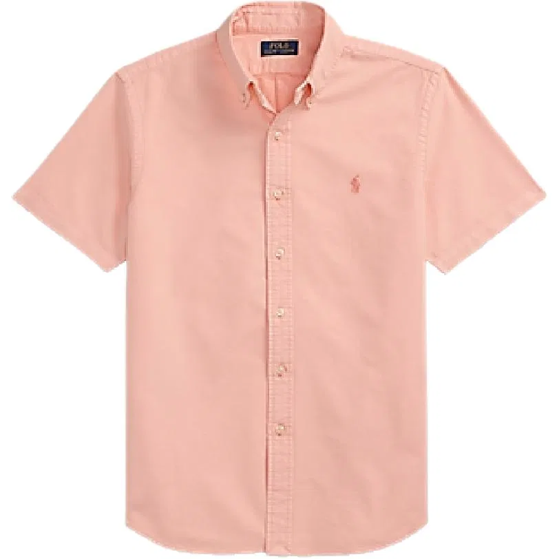 Рубашка мужская Pink Lapel Moderate Other Polo Ralph Lauren