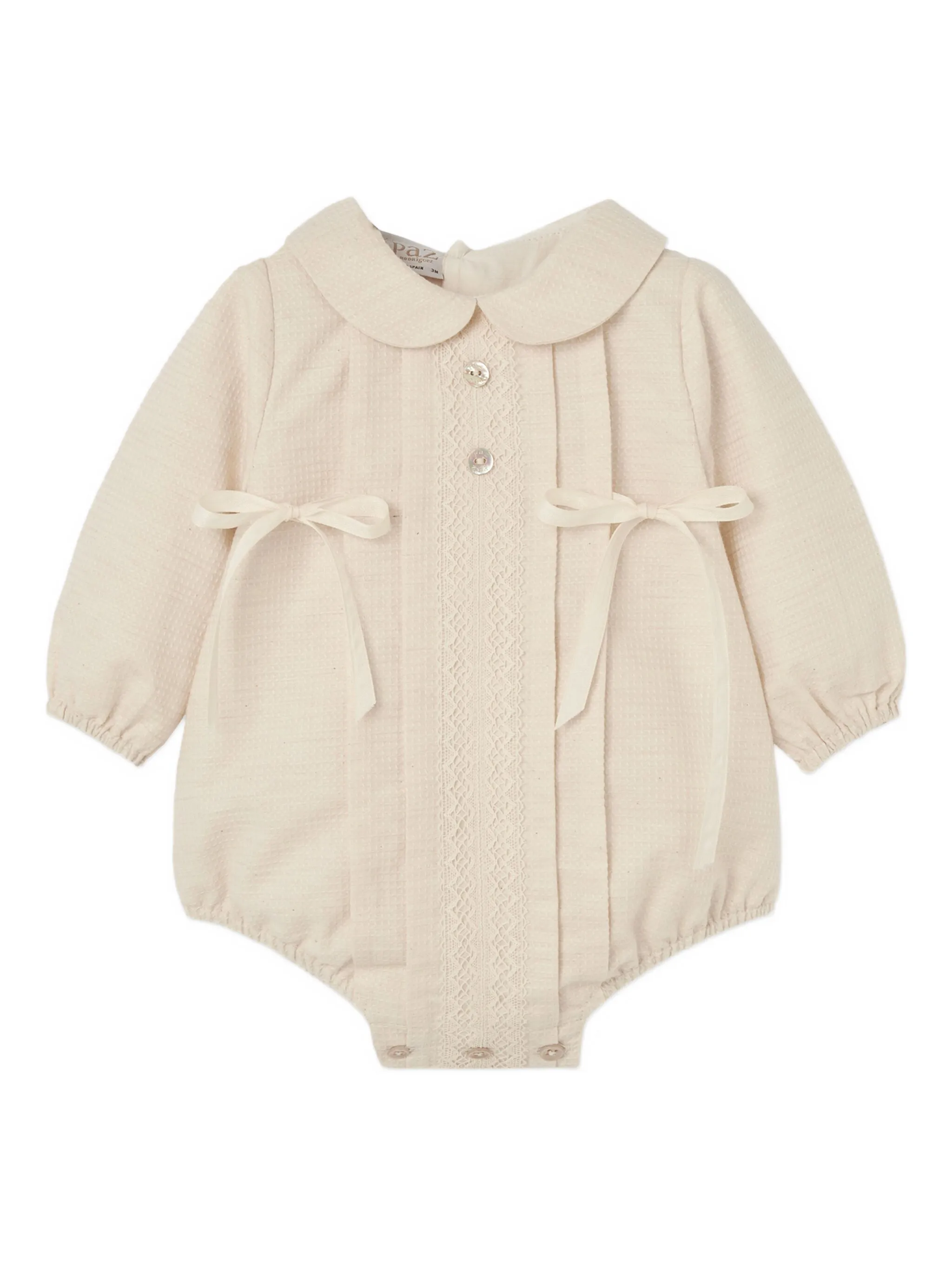 

Боди с воротником Paz Rodriguez, бежевый