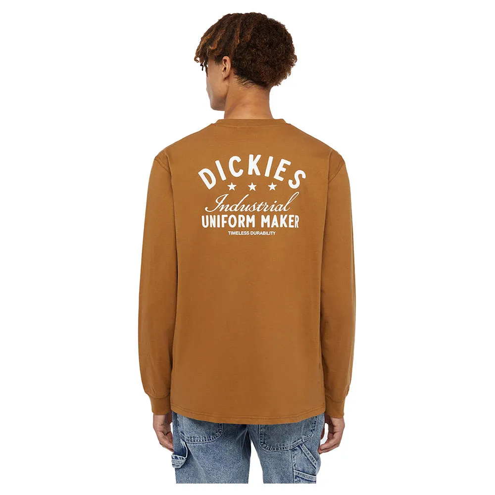 

Футболка Dickies Trego long sleeve, коричневый