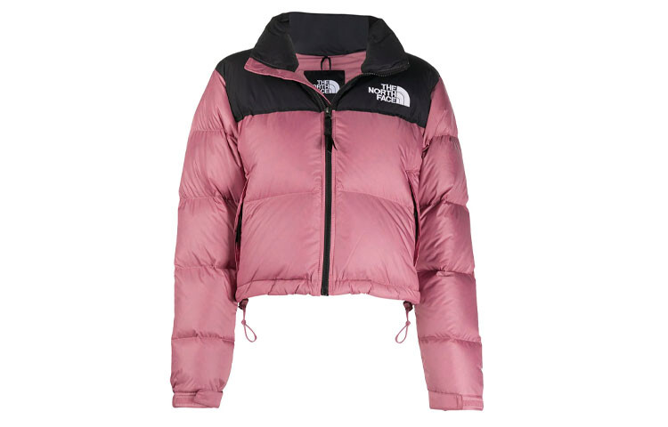 

Пуховик женский розовый The North Face