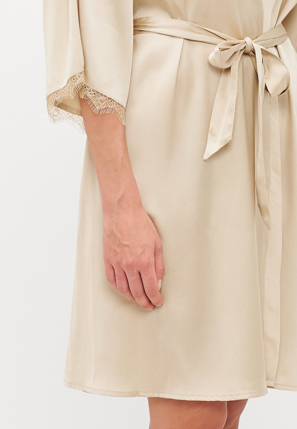 

Халат ONLHAILY KIMONO NIGHTWEAR ONLY, бежевый