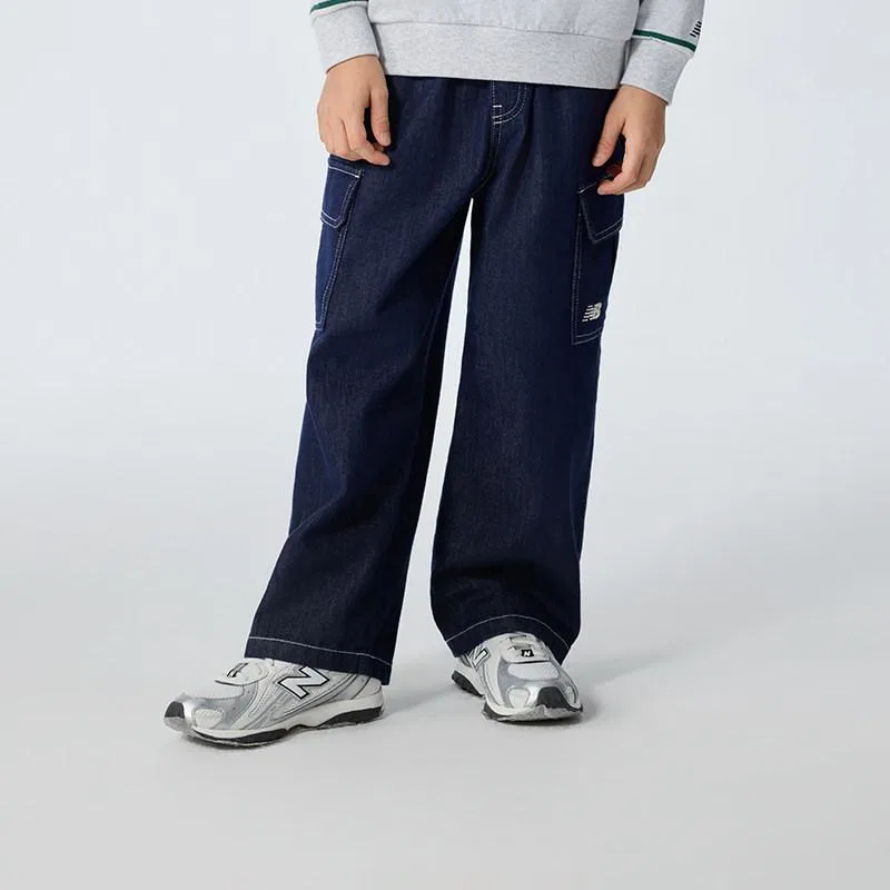 Джинсы детские Moderate New Balance, Denim Blue — фото 4