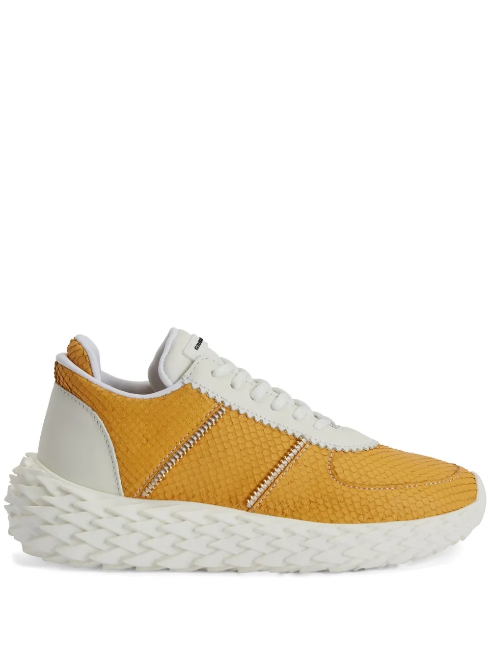 Кроссовки Urchin с принтом Giuseppe Zanotti, желтый