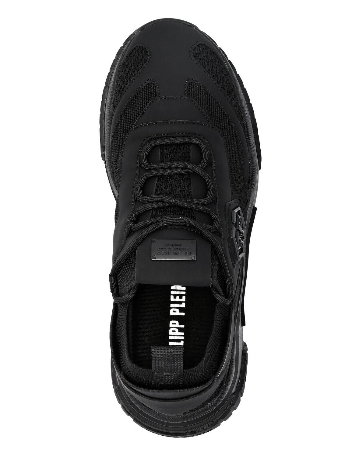 ТРЕНИРОВОЧНЫЕ КРОССОВКИ ХИЩНИК Philipp Plein, цвет Black / Black — фото 2