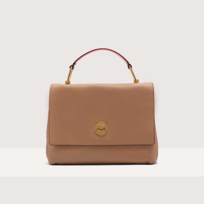 

Сумка top-handle Coccinelle Liya Medium, цвет Skin/Gazpacho
