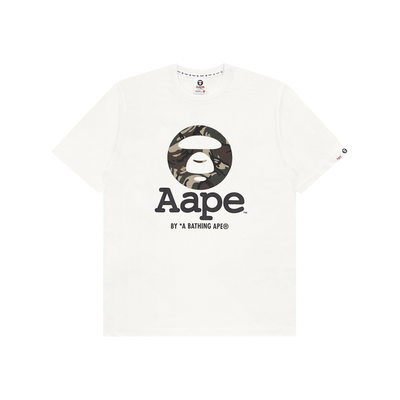 

Футболка с коротким рукавом от A Bathing APE Aape, белый