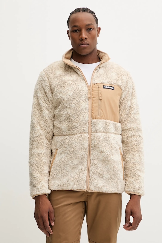 

Двусторонняя уличная толстовка Winter Pass Columbia, бежевый